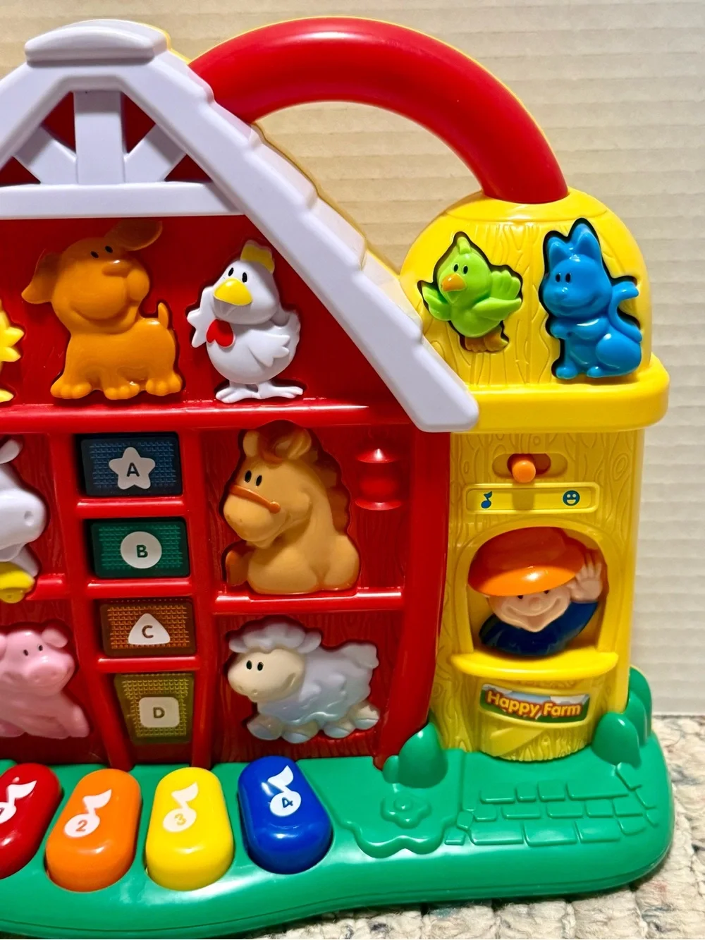 Navystar Music Learning Farm Light Up Infant Educational Toy, 12+ Months-tested